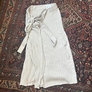 The Knotty Ones Satrija Silver Grey Wrap Skirt